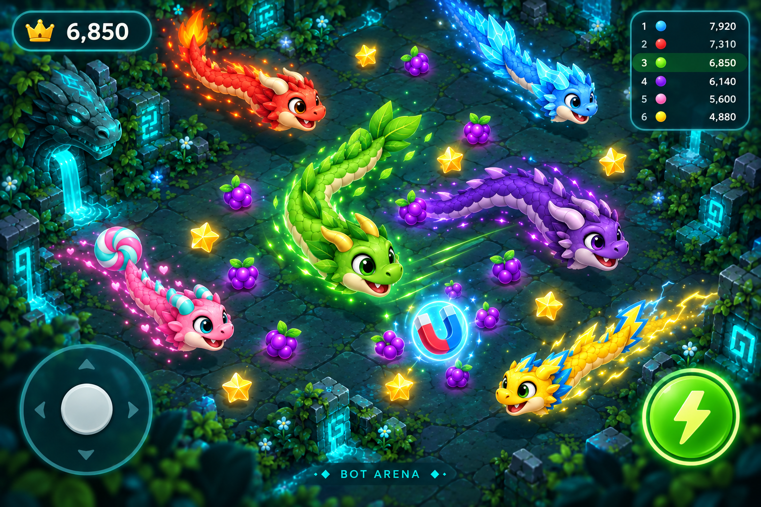 Dragon Battle arena artwork